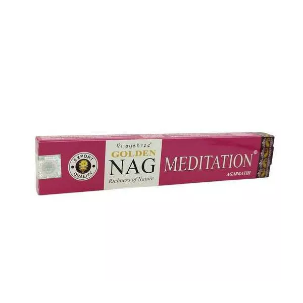 Esoterika - Incenso Vijayshree Golden Nag Meditation -- 1 confezione d