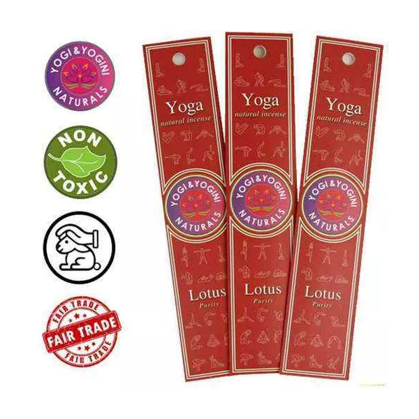 Esoterika - Incenso Yoga Lotus -- 20 g 3 confezioni