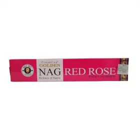 Esoterika - Incenso Vijayshree Golden Nag Red Rose -- 1 confezione da
