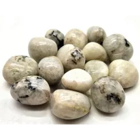 Esoterika - Labradorite bianca burattata