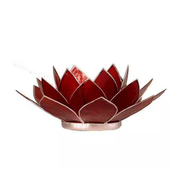 Esoterika - Loto Illuminazione 1° Chakra Rosso -- 13.5 Cm