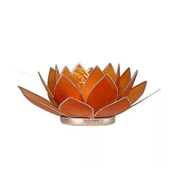 Esoterika - Loto Illuminazione 2° Chakra Arancione -- 13,5 Cm