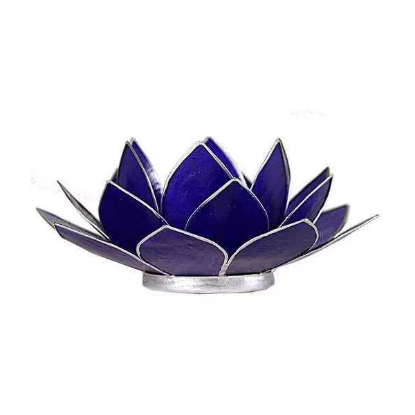 Esoterika - Loto Illuminazione 6° Chakra Indaco -- 13,5 Cm