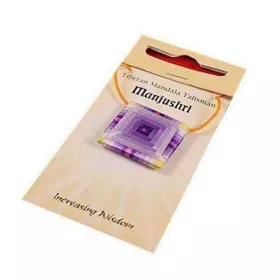 Esoterika - Mandala Talismano Manjushri -- 2,5x2.5 Cm