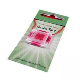 Esoterika - Mandala Talismano Tara Verde -- 2,5x2.5 Cm