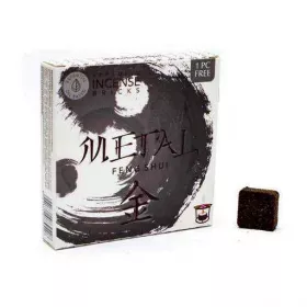 Esoterika - Mattoni di incenso Aromafume Feng Shui Metallo 40 g