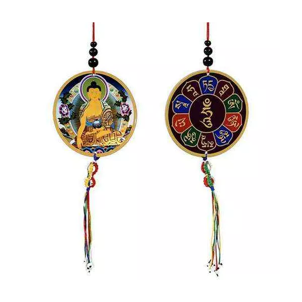 Esoterika - Pendente macchina/finestre Buddha dorje -- 8x36 c
