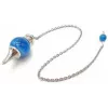 Esoterika - Pendolo Apatite Sferico & Metallo -- 4Cm