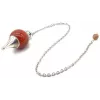 Esoterika - Pendolo Corniola a Sfera -- 4 Cm