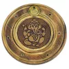Esoterika - Porta incenso Ganesh Per Bastoncini E Coni -- 10 Cm