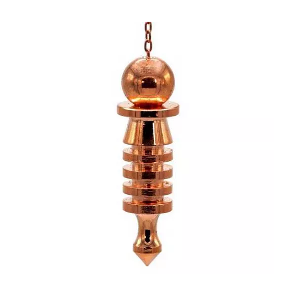 Esoterika - Pendolo In Rame Placcato -- 24 G- 5 Cm