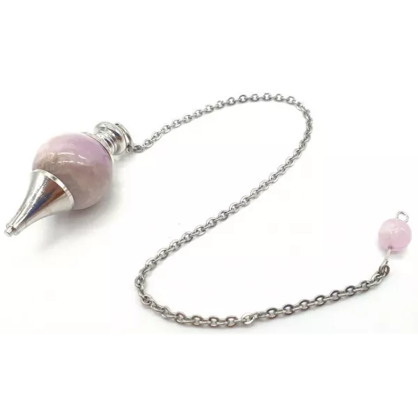 Esoterika - Pendolo Kunzite a Sfera -- 4 Cm