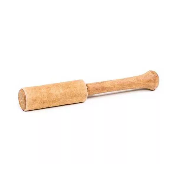 Esoterika - Batacchio Per Campane In Legno E Camoscio Cammello -- 25 G