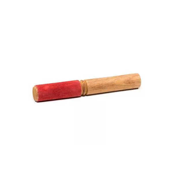 Esoterika - Batacchio Per Campane In Legno E Camoscio Rosso -- 90 G-
