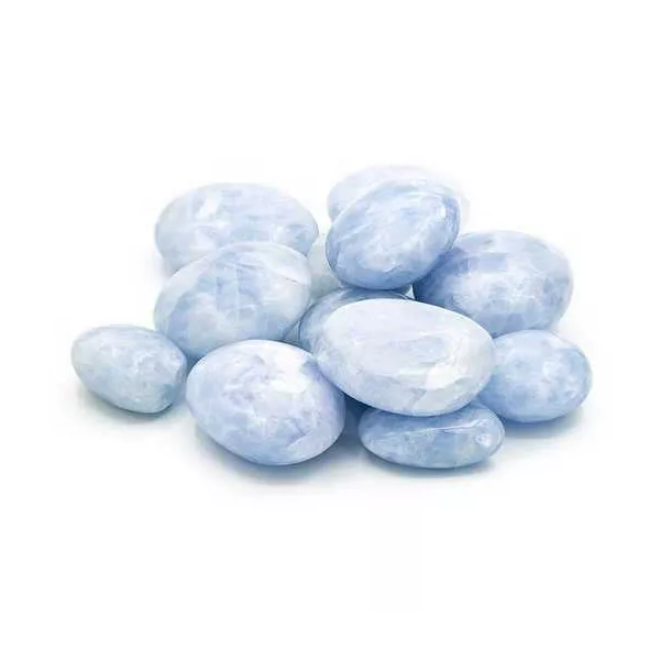 Esoterika - Pietra Jumbo Calcite Blu singola pietra -- ±170 gr