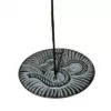 Esoterika - Porta incenso Bastoncini/Coni Ohm Pietra Ollare -- 10 Cm