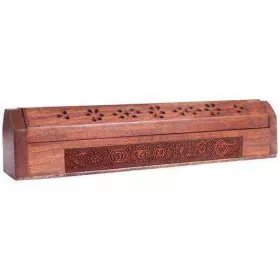 Esoterika - Porta incenso E Scatola 7 Chakra -- 31x5,5x6 Cm
