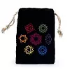 Esoterika - Borsa di velluto con 7 Chakra