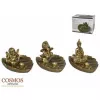 Esoterika - Porta incenso Ganesh in resina -- 11 Cm