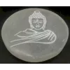 Esoterika - Porta incenso Selenite tondo Buddha