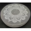 Esoterika - Porta incenso Selenite tondo OM