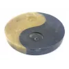 Esoterika - Porta incenso Yin Yang Pietra Ollare -- 8 Cm