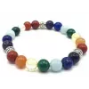 Esoterika - Bracciale 7 Chakra Premium 1- mix perle 8mm