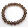 Esoterika - Bracciale Agata Grigia perline 8mm