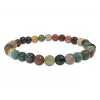Esoterika - Bracciale Agata indiana perline 6mm