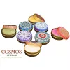 Esoterika - Sapone vegetale in latta decorata fragranze assortite
