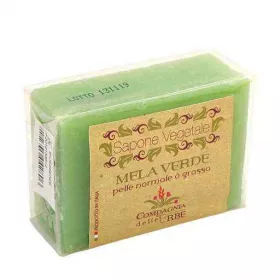 Esoterika - Sapone vegetale mela verde -- 100GR