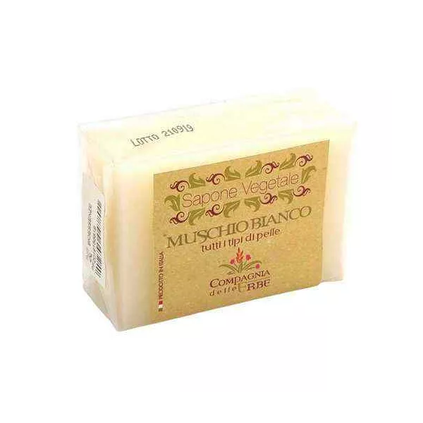 Esoterika - Sapone vegetale muschio bianco -- 100GR