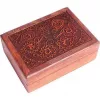 Esoterika - Scatola Tarocchi Intarsiata 7 Chakra -- 17,5x13x6.5 Cm