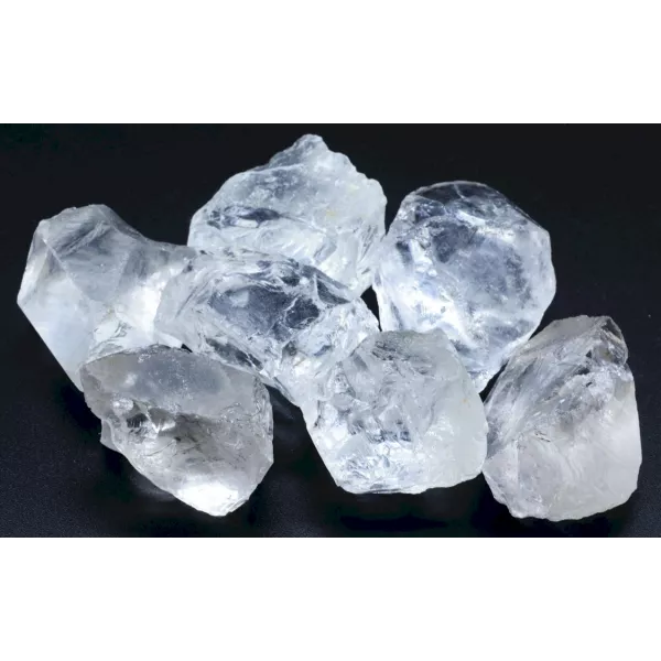 Esoterika - Cristallo di rocca grezza singola pietra AAA -- 4 Cm circ