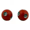 Esoterika - Sfere Qi Gong Yin Yang Rosso -- 3,5 Cm