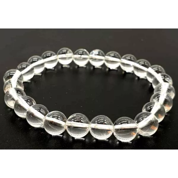 Esoterika - Bracciale Cristallo di rocca 8mm