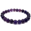 Esoterika - Bracciale Dark Ametista 8mm