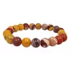 Esoterika - Bracciale Diaspro Mokaite perle A 8mm