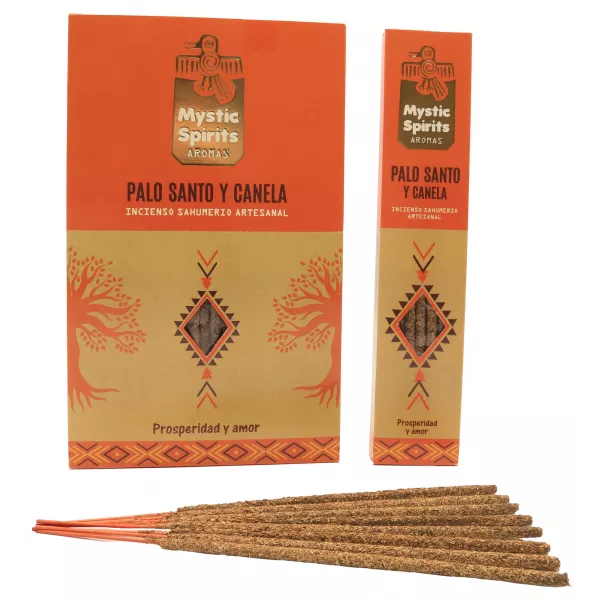 Esoterika - Incenso Mystic Spirits palo santo e cannella -- Confezione