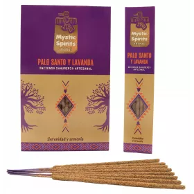Esoterika - Incenso Mystic Spirits palo santo e lavanda -- Confezione 
