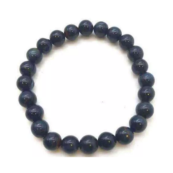 Esoterika - Bracciale Occhio di Falco perle 8mm
