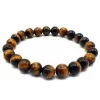 Esoterika - Bracciale Occhio di Tigre perle 8mm