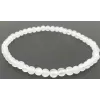 Esoterika - Bracciale Pietra di luna bianca Perle 4mm