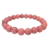 Esoterika - Bracciale Rodonite australiana perle 8mm