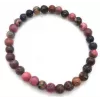 Esoterika - Bracciale Rodonite perline 6mm
