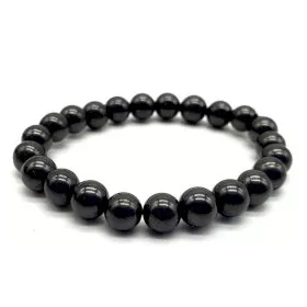 Esoterika - Bracciale Shungite perline 8mm