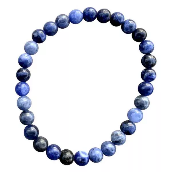Esoterika - Bracciale Sodalite perline 6mm