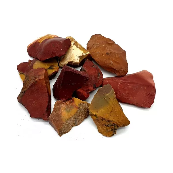 Esoterika - Diaspro Mokaite grezza singola pietra A -- 3-6 Cm circa
