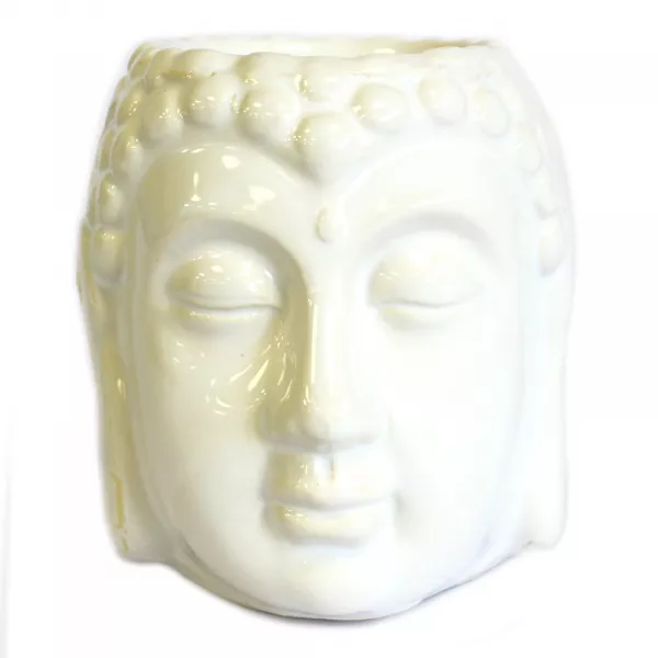 Esoterika - Brucia Essenze In Porcellana Buddha bianco