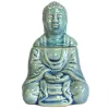 Esoterika - Brucia Essenze In Porcellana Buddha seduto blu